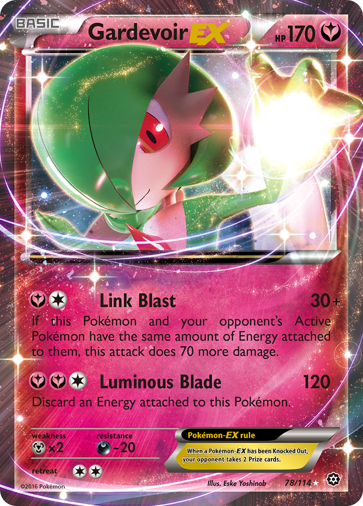 Gardevoir EX (78/114) [XY: Steam Siege] | Tables and Towers