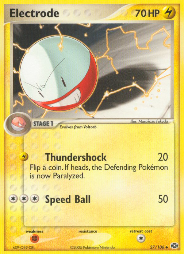 Electrode (27/106) [EX: Emerald] | Tables and Towers