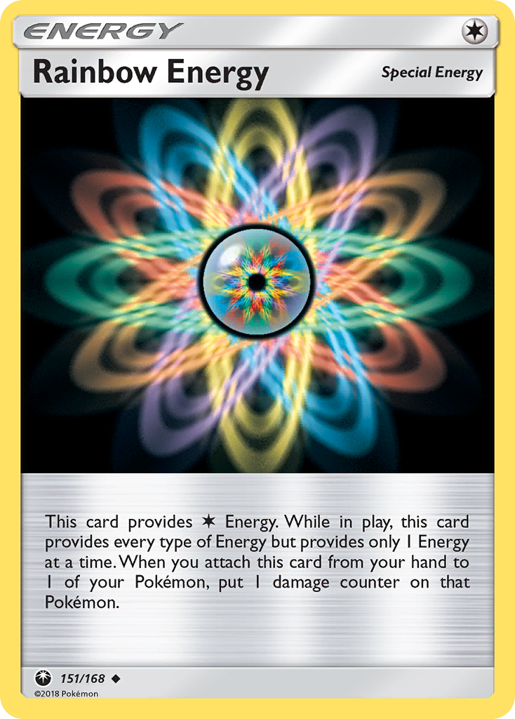 Rainbow Energy (151/168) [Sun & Moon: Celestial Storm] | Tables and Towers