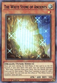 The White Stone of Ancients (Blue) [LDS2-EN013] Ultra Rare | Tables and Towers