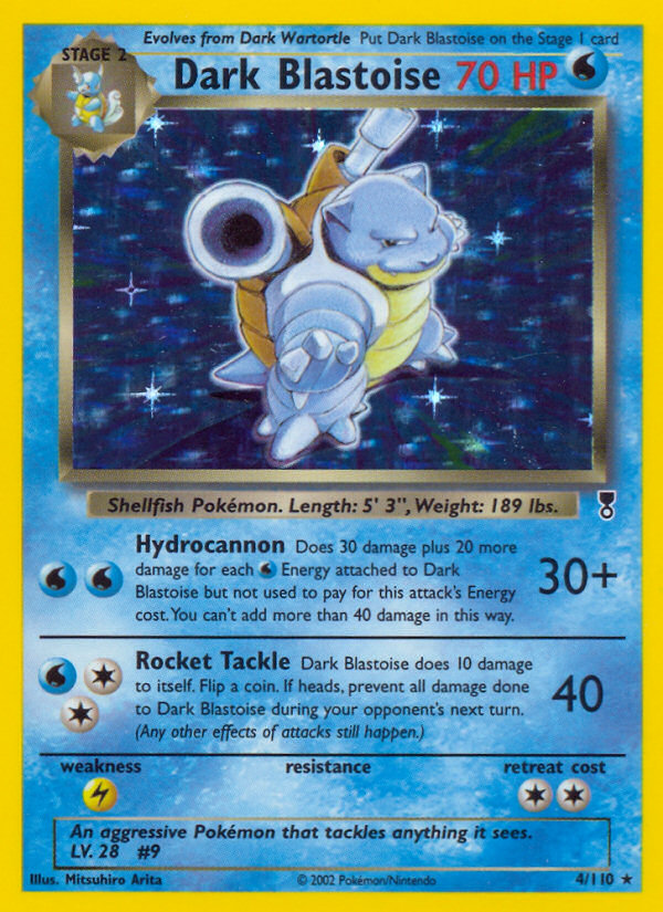 Dark Blastoise (4/110) [Legendary Collection] | Tables and Towers