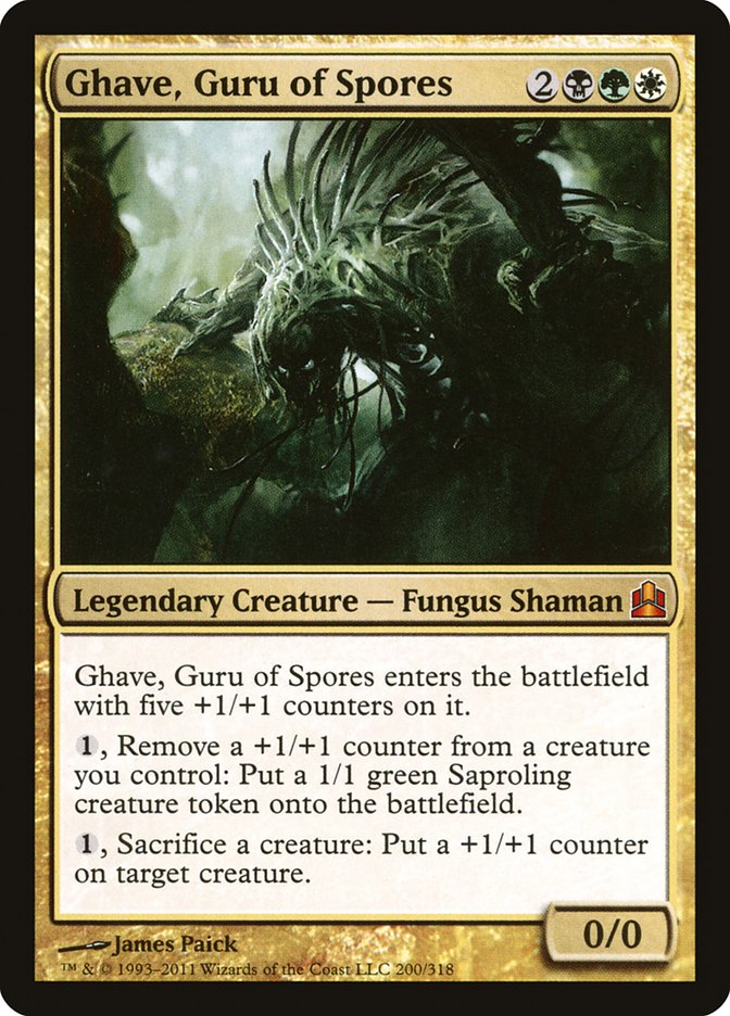 Ghave, Guru of Spores [Commander 2011] | Tables and Towers