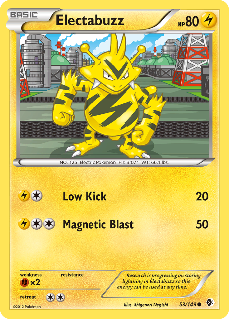 Electabuzz (53/149) [Black & White: Boundaries Crossed] | Tables and Towers