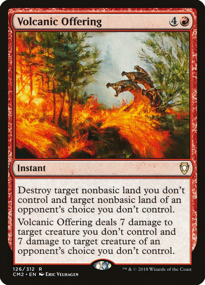 Volcanic Offering [Commander Anthology Volume II] | Tables and Towers