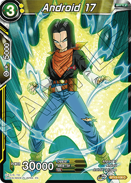 Android 17 (Common) (BT13-108) [Supreme Rivalry] | Tables and Towers