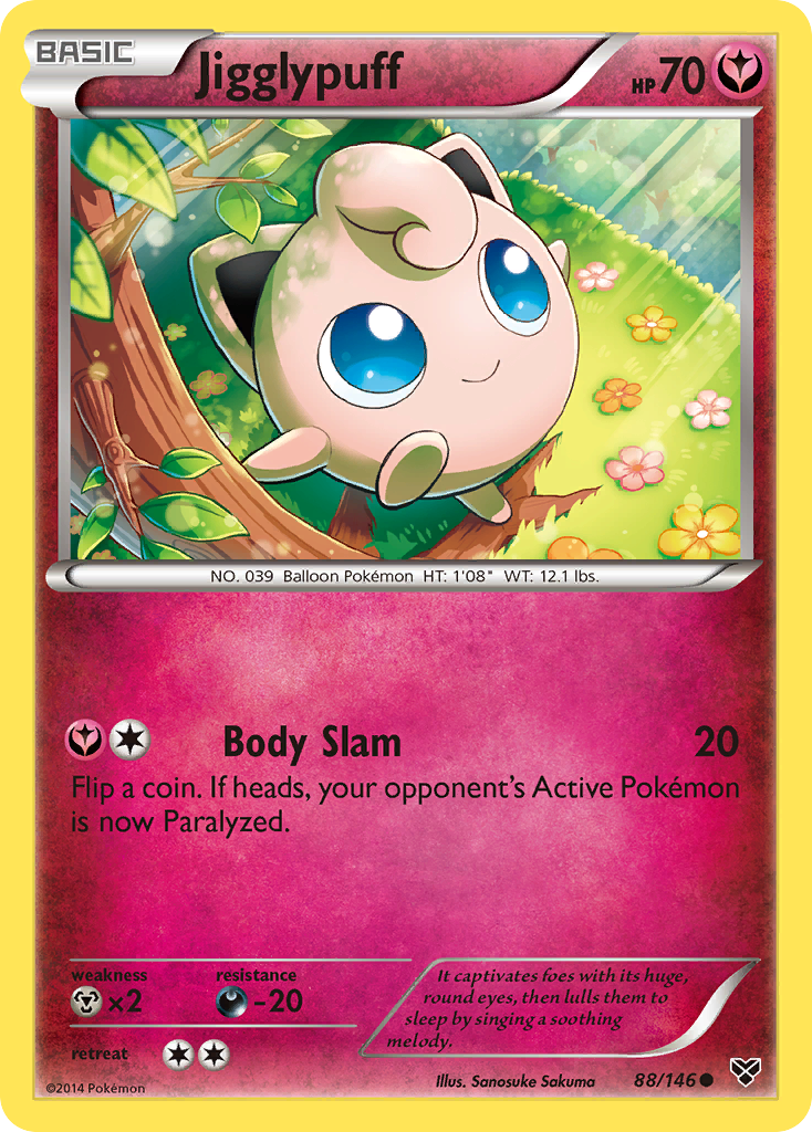 Jigglypuff (88/146) [XY: Base Set] | Tables and Towers