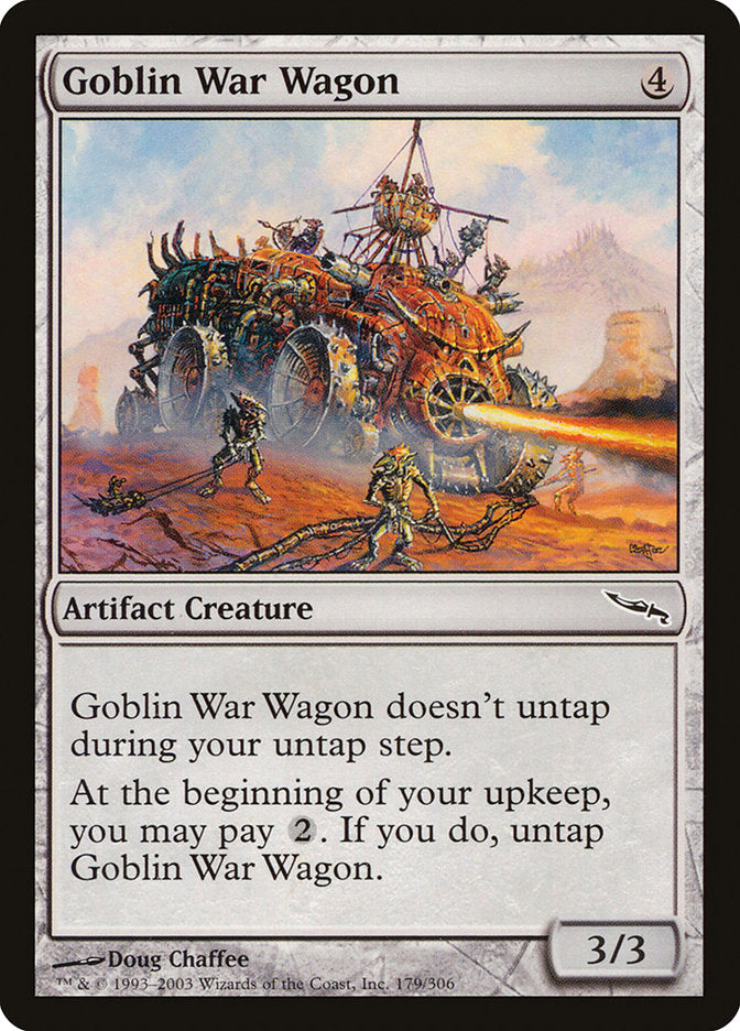 Goblin War Wagon [Mirrodin] | Tables and Towers