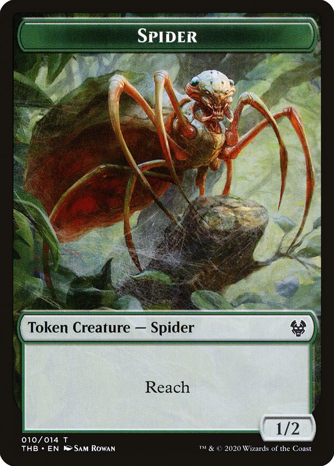 Spider Token [Theros Beyond Death Tokens] | Tables and Towers