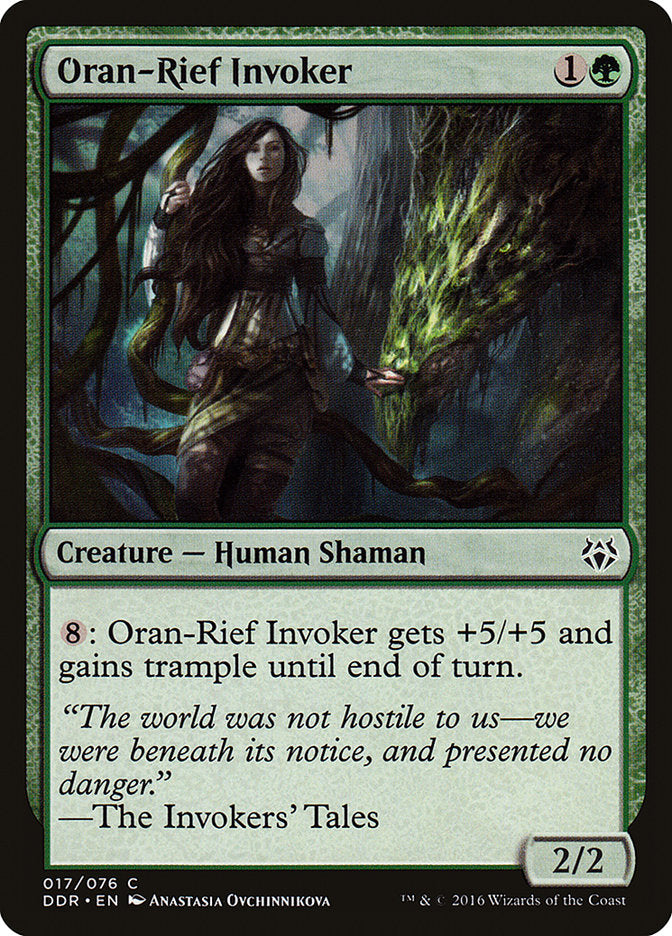 Oran-Rief Invoker [Duel Decks: Nissa vs. Ob Nixilis] | Tables and Towers