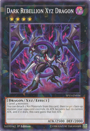 Dark Rebellion Xyz Dragon [SP15-EN036] Shatterfoil Rare | Tables and Towers