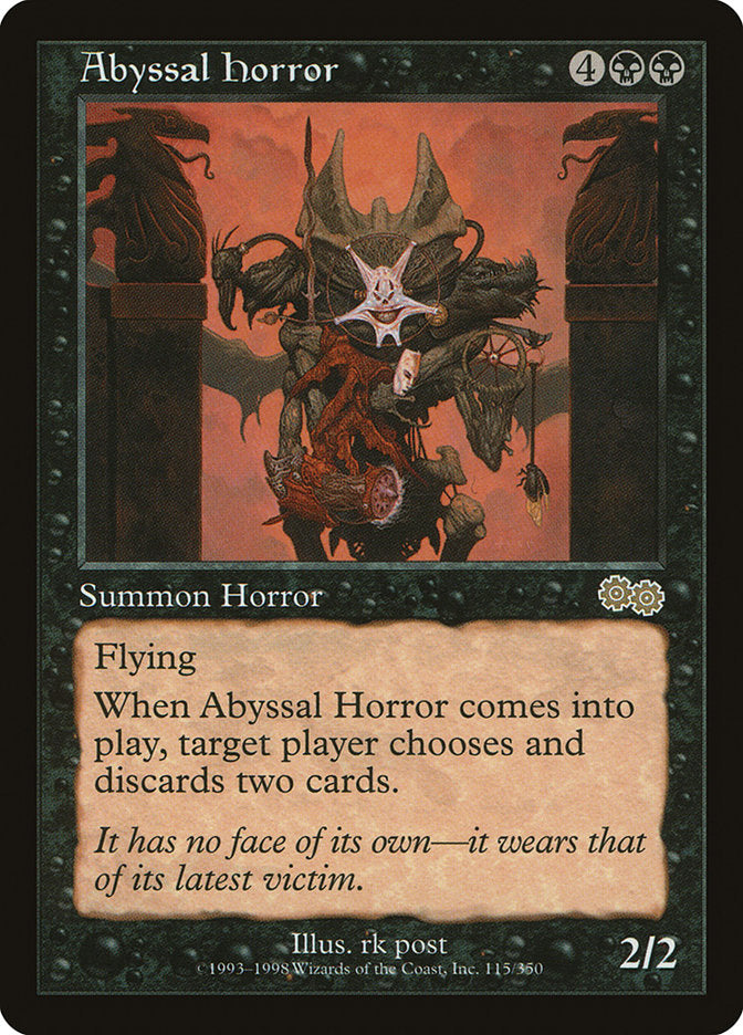 Abyssal Horror [Urza's Saga] | Tables and Towers