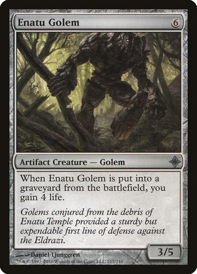 Enatu Golem [Rise of the Eldrazi] | Tables and Towers