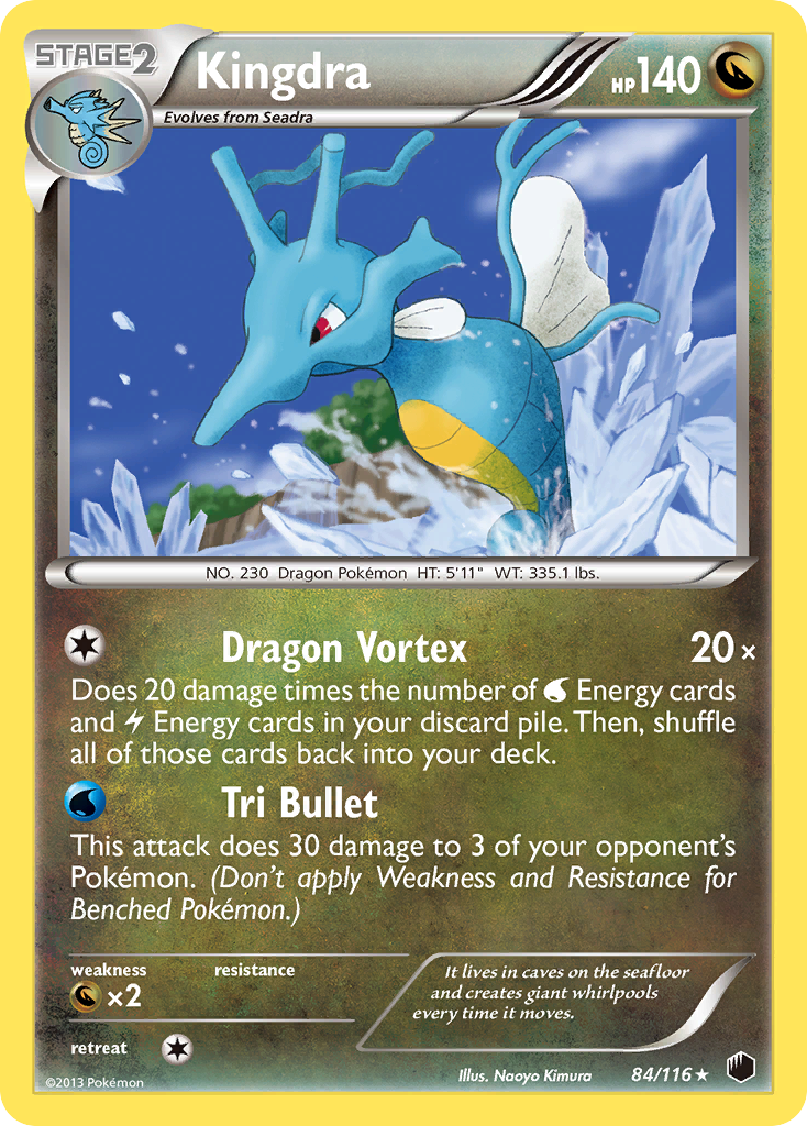 Kingdra (84/116) [Black & White: Plasma Freeze] | Tables and Towers