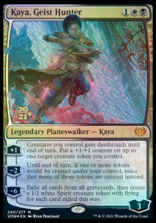 Kaya, Geist Hunter [Innistrad: Crimson Vow Prerelease Promos] | Tables and Towers