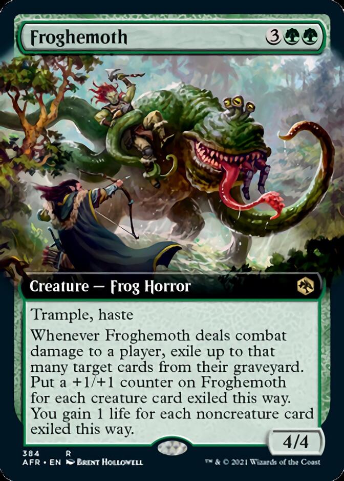 Froghemoth (Extended Art) [Dungeons & Dragons: Adventures in the Forgotten Realms] | Tables and Towers