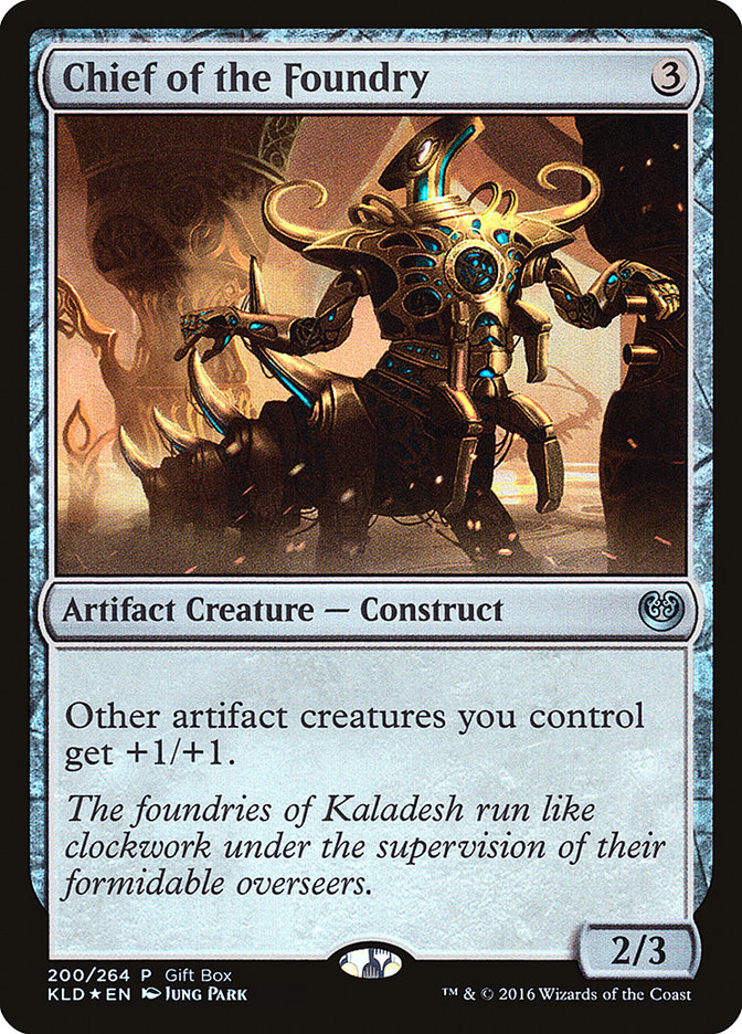 Chief of the Foundry (Gift Pack) [Kaladesh Promos] | Tables and Towers