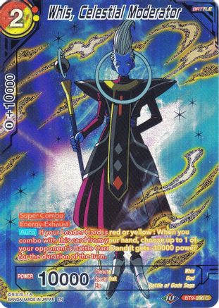 Whis, Celestial Moderator (BT9-096) [Collector's Selection Vol. 2] | Tables and Towers