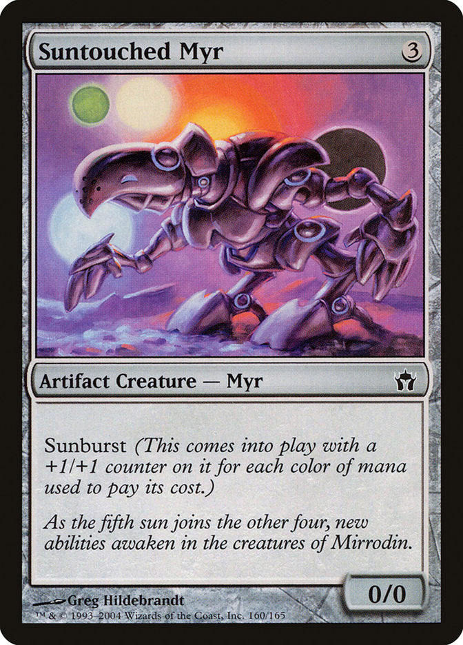 Suntouched Myr [Fifth Dawn] | Tables and Towers