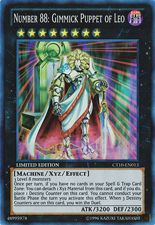 Number 88: Gimmick Puppet of Leo [CT10-EN013] Super Rare | Tables and Towers