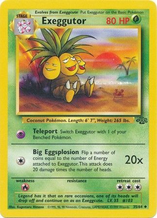 Exeggutor (35/64) [Jungle Unlimited] | Tables and Towers