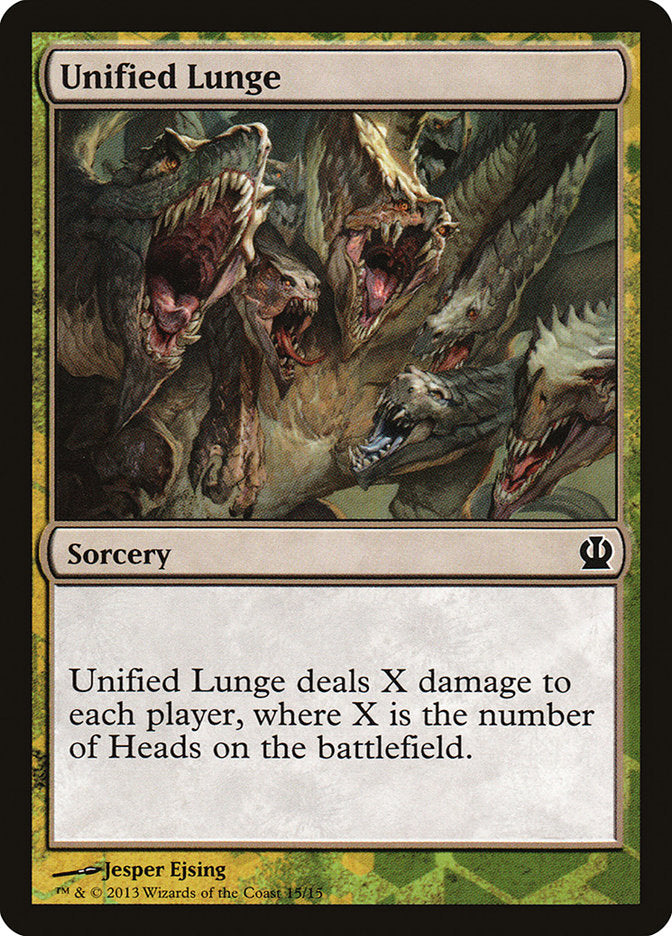 Unified Lunge [Theros Face the Hydra] | Tables and Towers