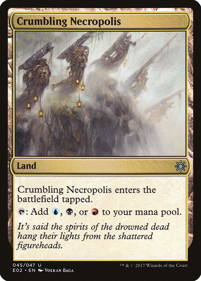 Crumbling Necropolis [Explorers of Ixalan] | Tables and Towers