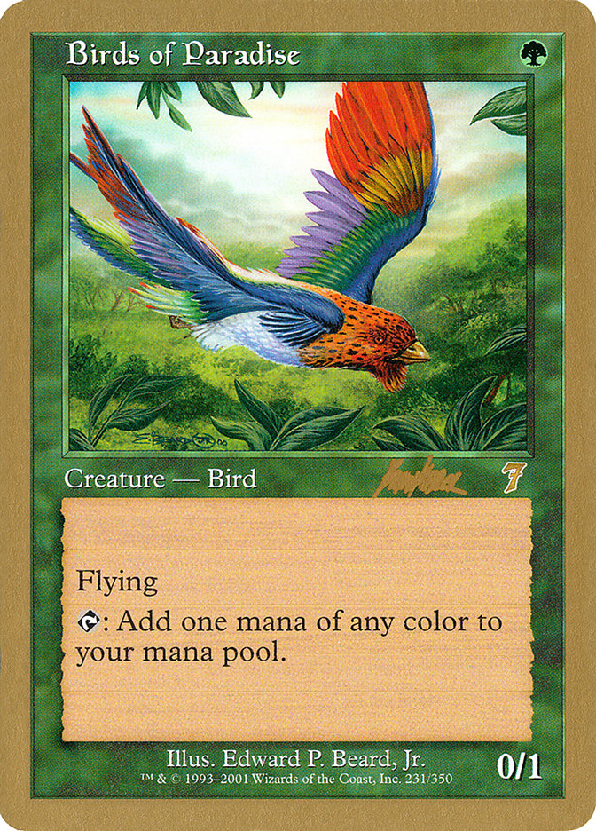 Birds of Paradise (Brian Kibler) [World Championship Decks 2002] | Tables and Towers