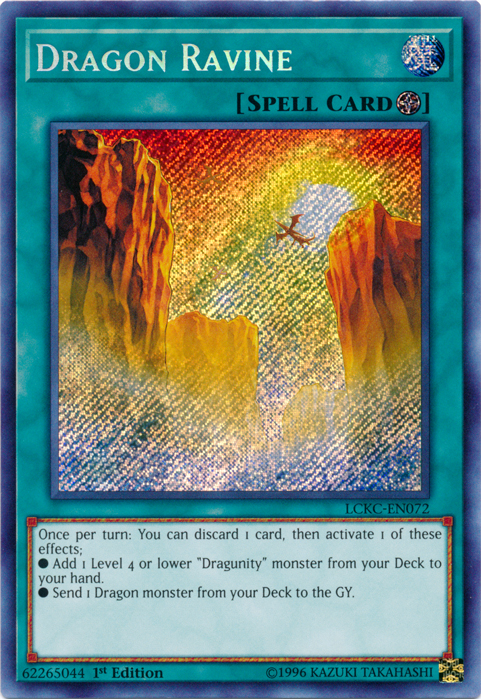 Dragon Ravine [LCKC-EN072] Secret Rare | Tables and Towers