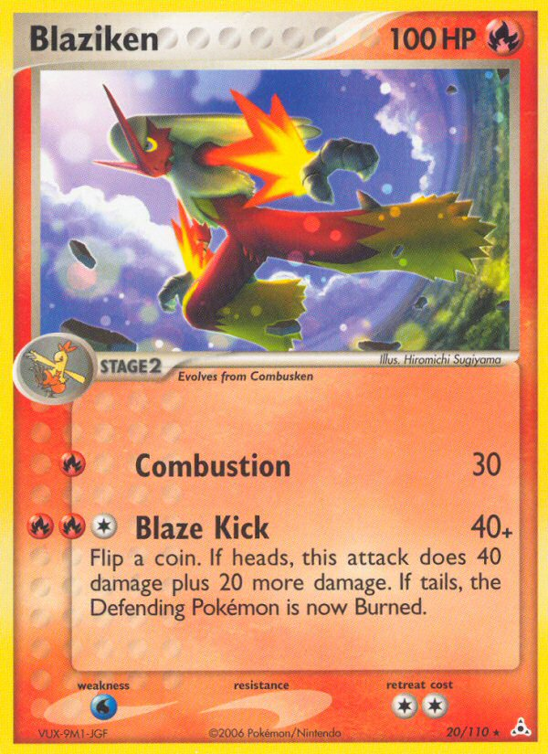 Blaziken (20/110) [EX: Holon Phantoms] | Tables and Towers