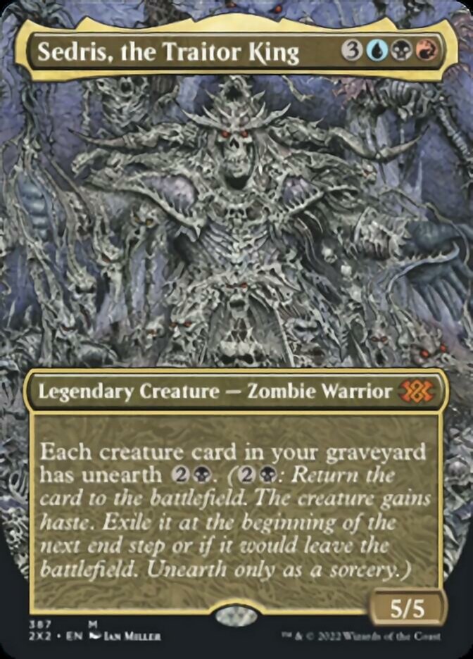 Sedris, the Traitor King (Borderless Alternate Art) [Double Masters 2022] | Tables and Towers