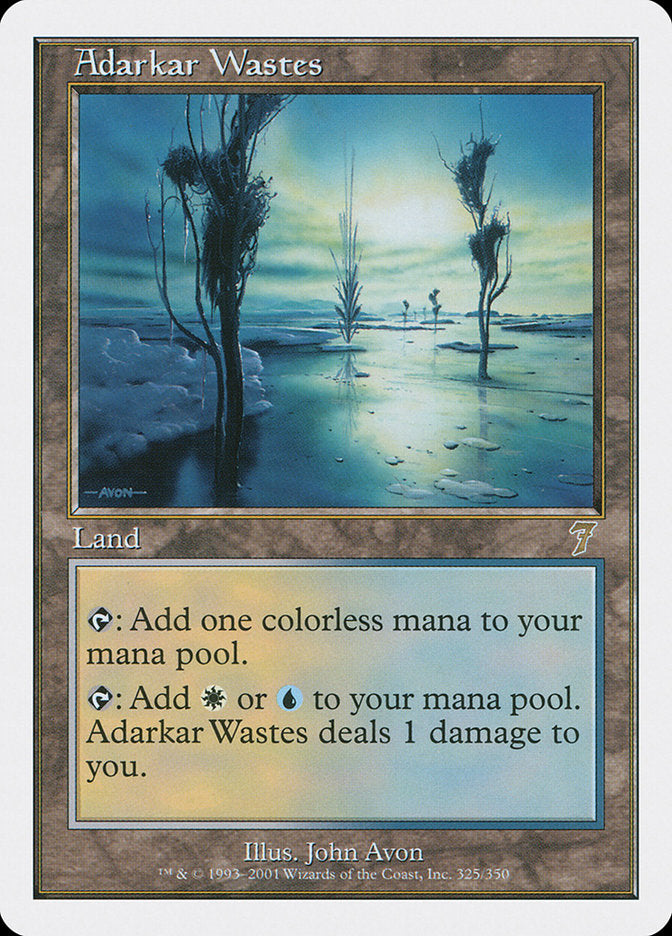 Adarkar Wastes [Seventh Edition] | Tables and Towers