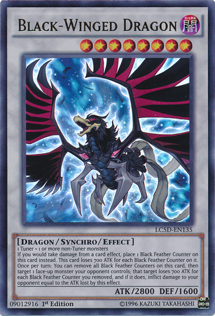 Black-Winged Dragon [LC5D-EN135] Ultra Rare | Tables and Towers