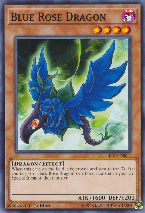 Blue Rose Dragon [LED4-EN031] Common | Tables and Towers