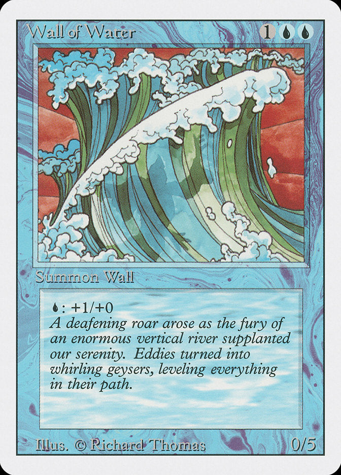 Wall of Water [Revised Edition] | Tables and Towers