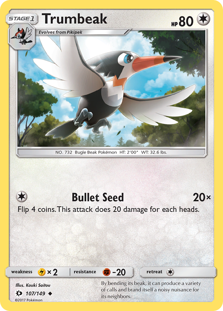 Trumbeak (107/149) [Sun & Moon: Base Set] | Tables and Towers