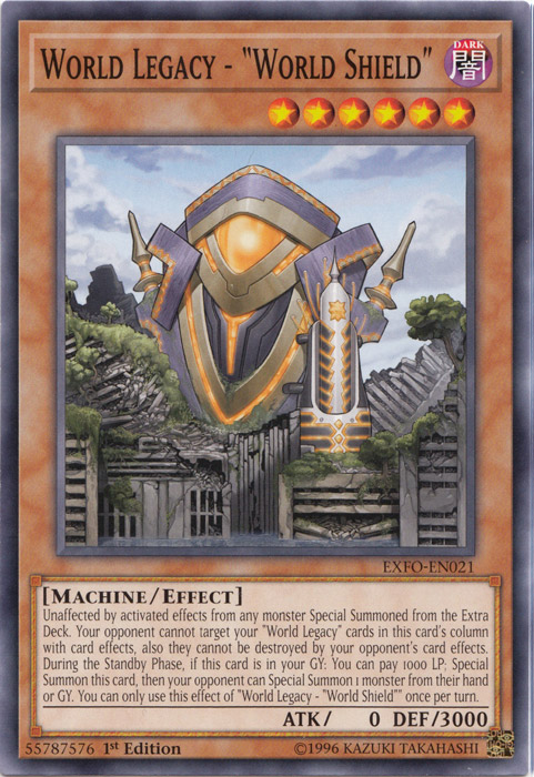 World Legacy - "World Shield" [EXFO-EN021] Common | Tables and Towers