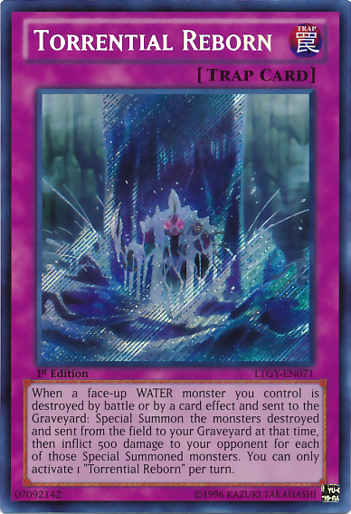 Torrential Reborn [LTGY-EN071] Secret Rare | Tables and Towers