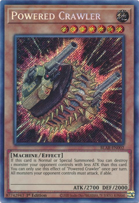 Powered Crawler [BLAR-EN002] Secret Rare | Tables and Towers