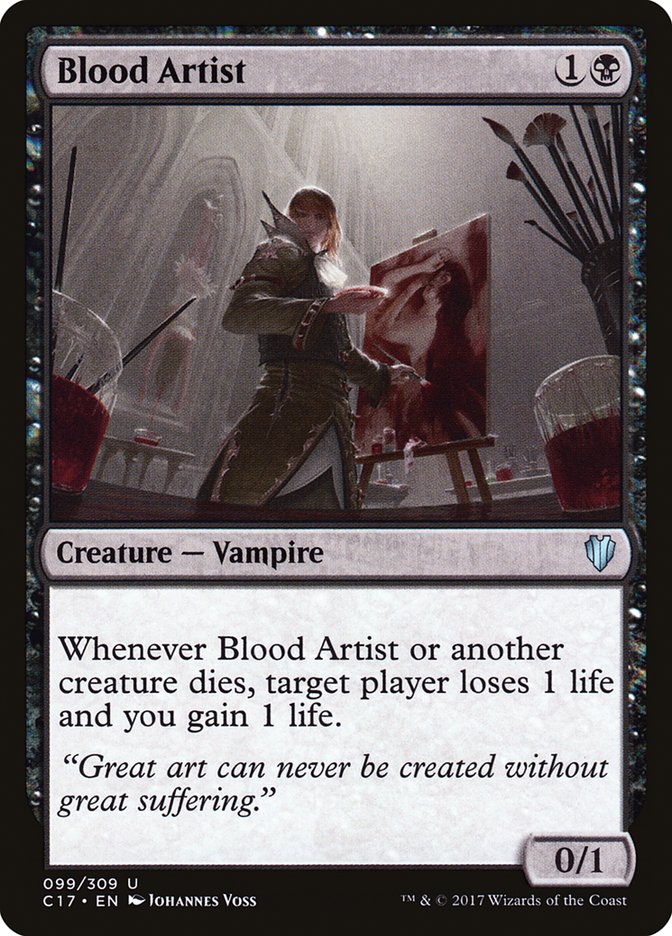 Blood Artist [Commander 2017] | Tables and Towers