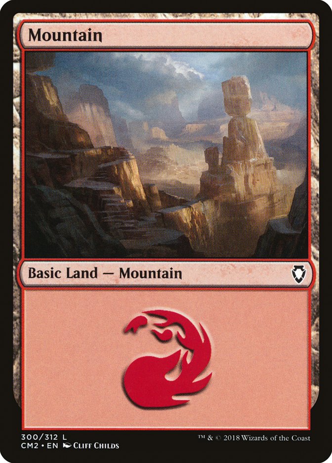 Mountain (300) [Commander Anthology Volume II] | Tables and Towers