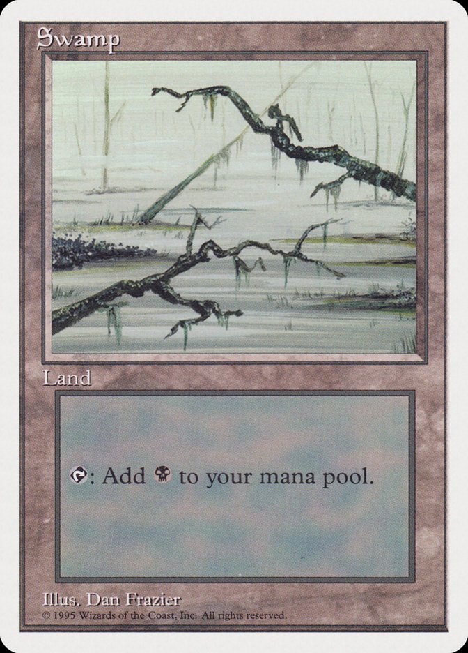 Swamp (Gray Water, Light Fog) [Rivals Quick Start Set] | Tables and Towers