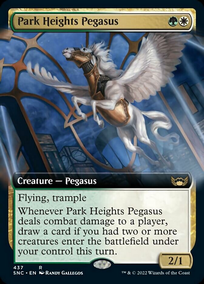 Park Heights Pegasus (Extended Art) [Streets of New Capenna] | Tables and Towers