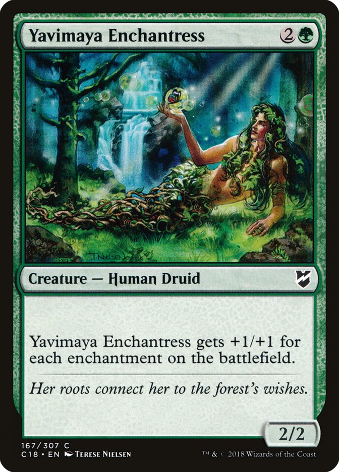 Yavimaya Enchantress [Commander 2018] | Tables and Towers