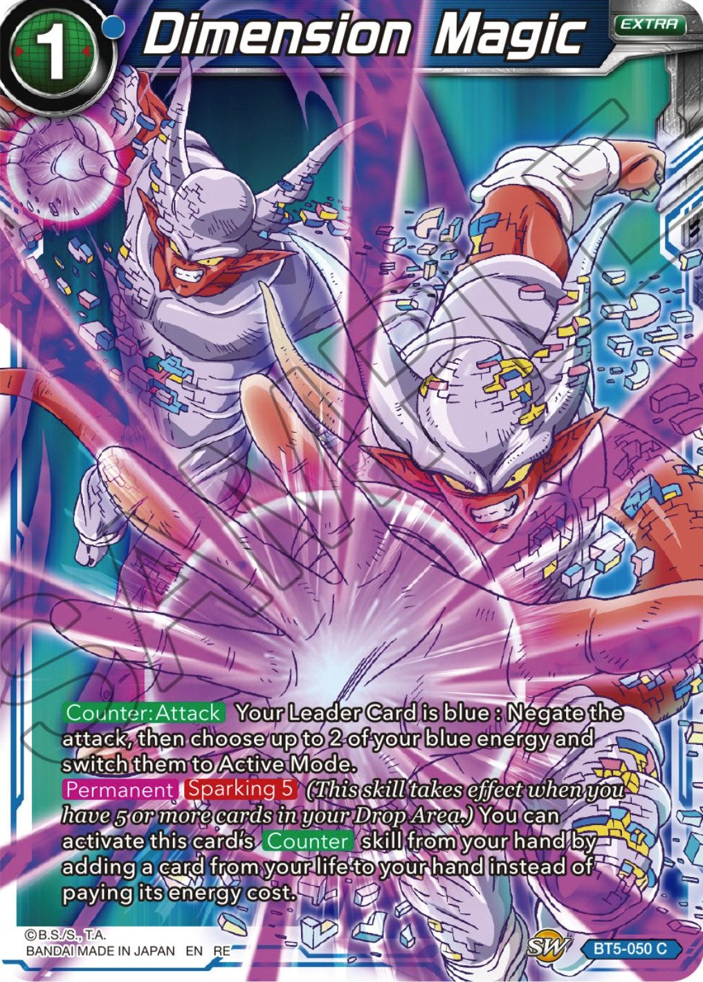 Dimension Magic (Reprint) (BT5-050) [Ultimate Deck 2023] | Tables and Towers