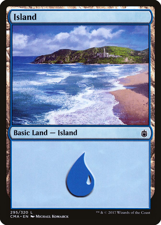 Island (295) [Commander Anthology] | Tables and Towers