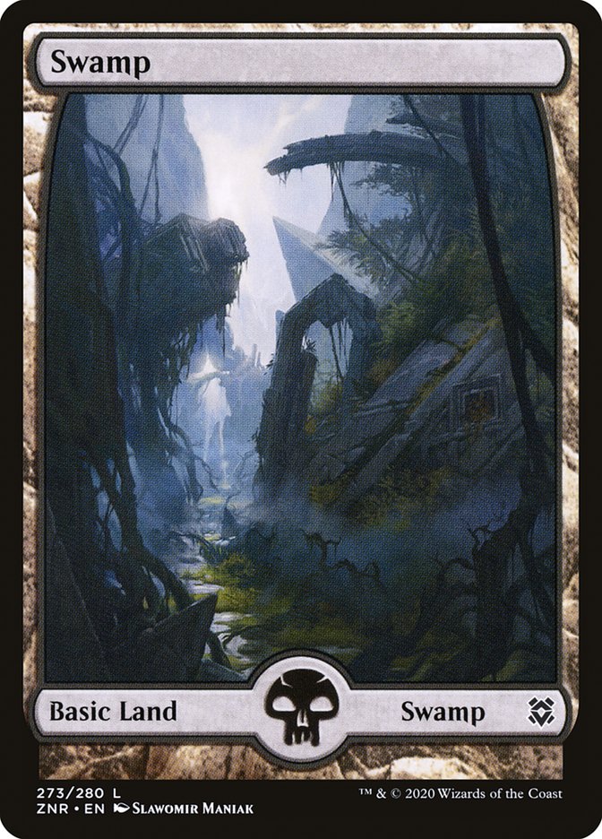 Swamp (273) [Zendikar Rising] | Tables and Towers