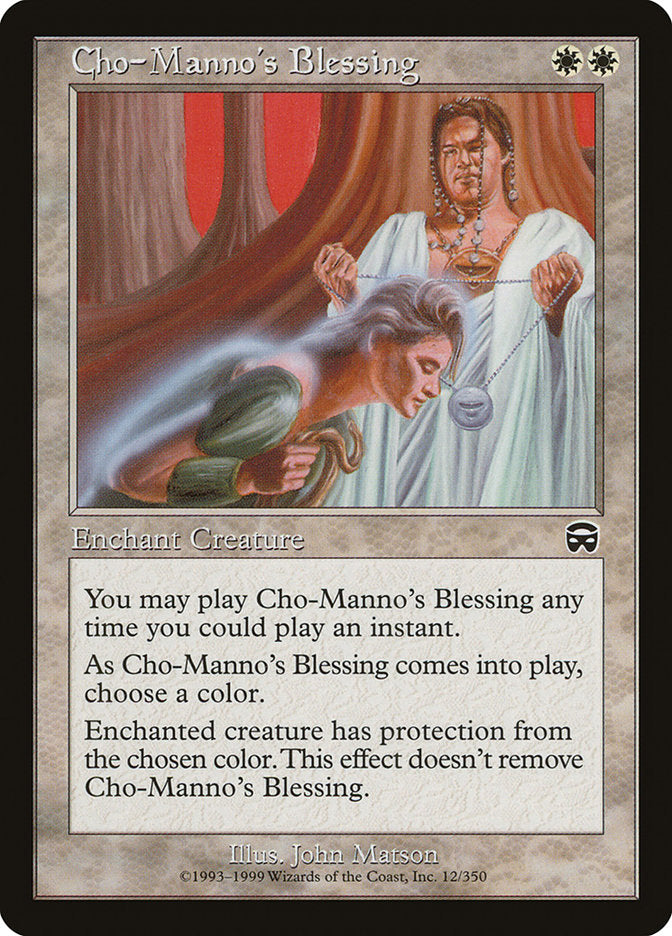 Cho-Manno's Blessing [Mercadian Masques] | Tables and Towers