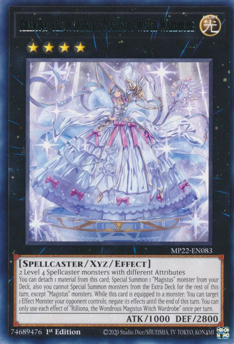 Rilliona, the Wondrous Magistus Witch Wardrobe [MP22-EN083] Rare | Tables and Towers