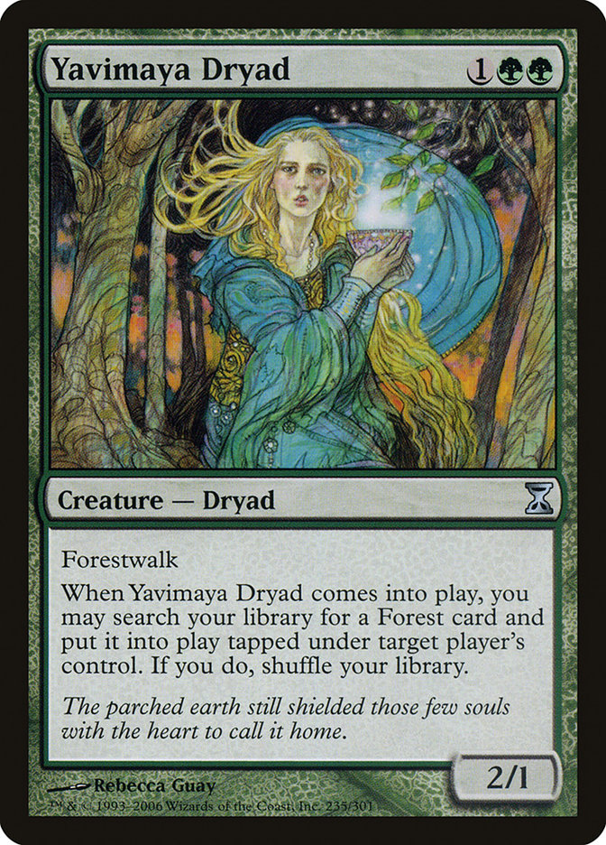 Yavimaya Dryad [Time Spiral] | Tables and Towers