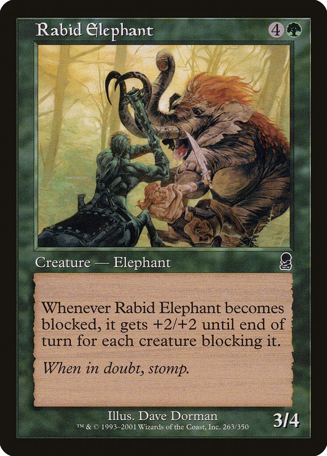 Rabid Elephant [Odyssey] | Tables and Towers